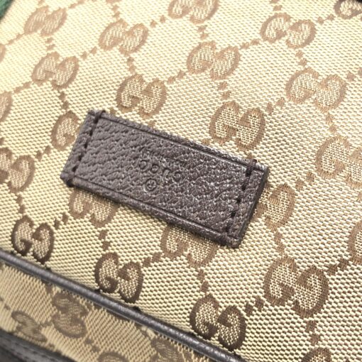 Gucci - GG Canvas Tote Bag With Stripes - Image 8
