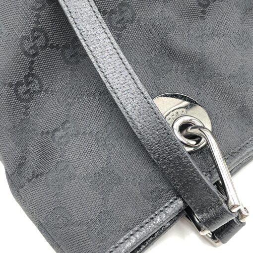 Gucci - GG Canvas Eclipse Black Tote Bag - Image 8