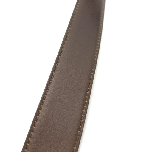 Chanel - Black Leather Belt  Size 42/105cm - Image 8