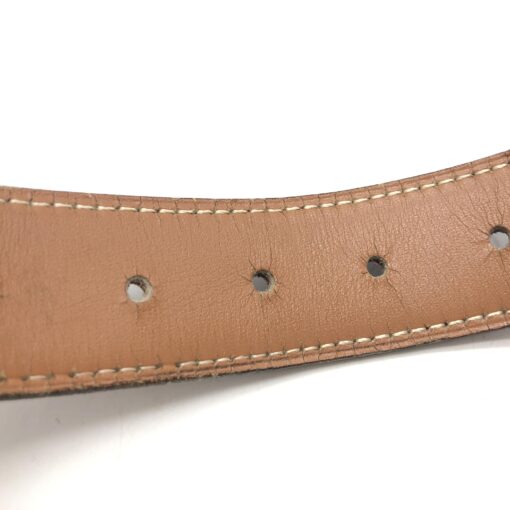 Hermès - Leather Belt With Horse Buckle Design - Image 8