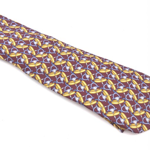 Gucci - Patterned silk tie in vibrant colors - Image 8