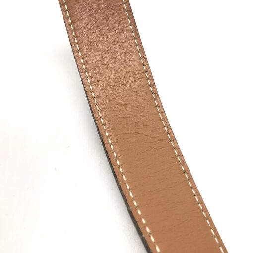 Hermès - Leather Belt With Horse Buckle Design - Image 9