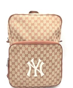 Gucci - NY Yankees GG Canvas Backpack